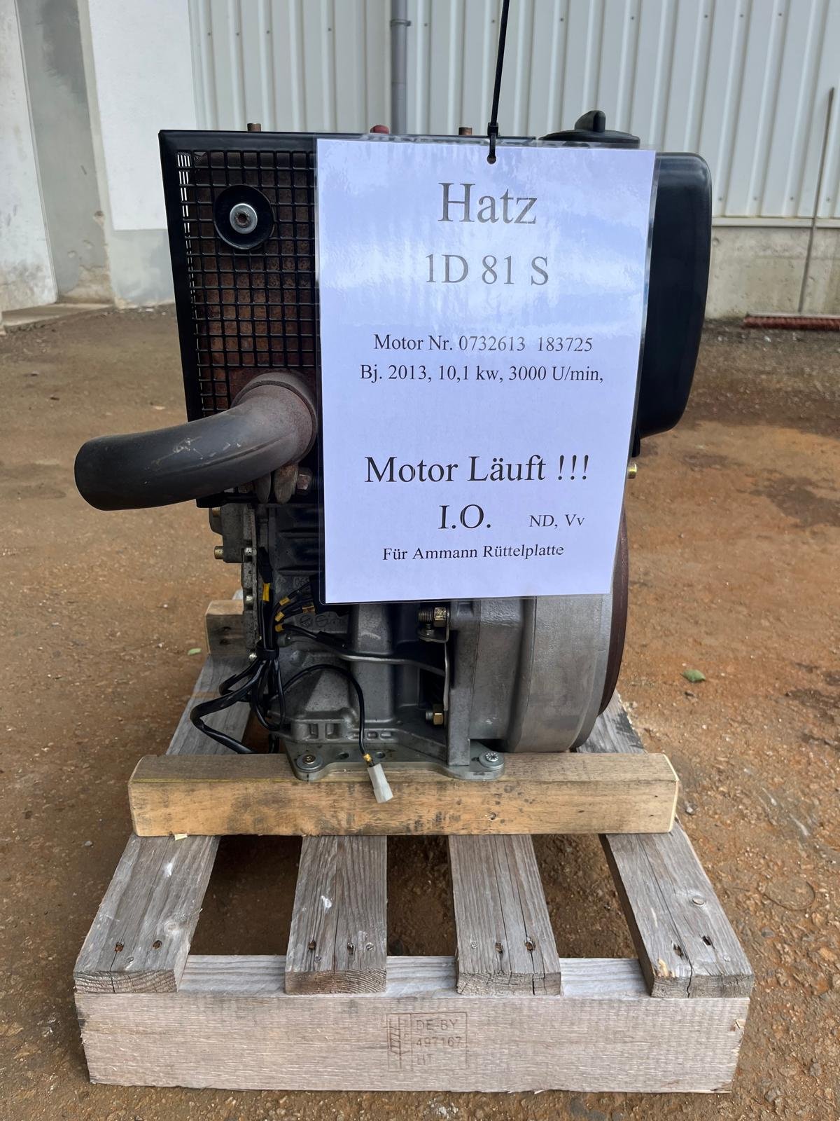 Dieselmotor от тип hatz 1D81S, gebraucht в Neureichenau (Снимка 2)