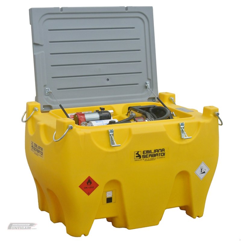 Dieseltank des Typs Emiliana Serbatoi Carrytank CTK 445 Diesel, Neumaschine in Deutsch - Goritz (Bild 1)