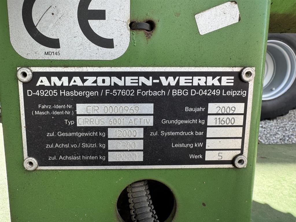 Direktsaatmaschine of the type Amazone CIRRUS 6001 ACTIVE, Gebrauchtmaschine in Hadsten (Picture 20)