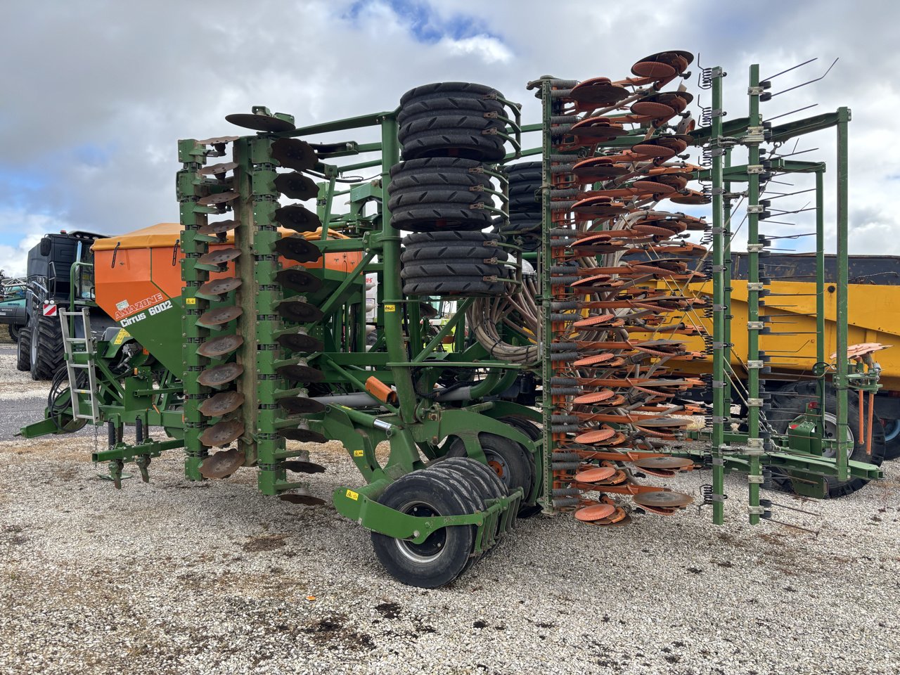 Direktsaatmaschine Türe ait Amazone CIRRUS 6002, Gebrauchtmaschine içinde VERT TOULON (resim 7)