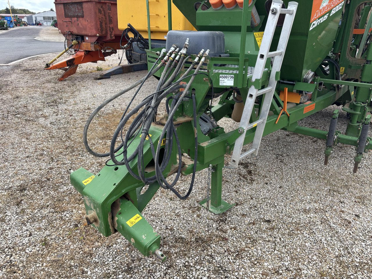 Direktsaatmaschine Türe ait Amazone CIRRUS 6002, Gebrauchtmaschine içinde VERT TOULON (resim 11)