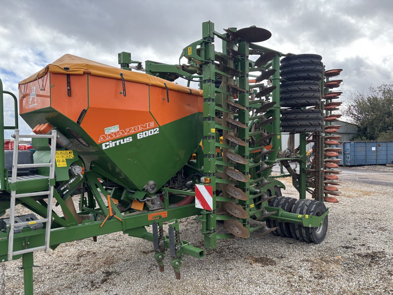 Direktsaatmaschine Türe ait Amazone CIRRUS 6002, Gebrauchtmaschine içinde VERT TOULON (resim 5)