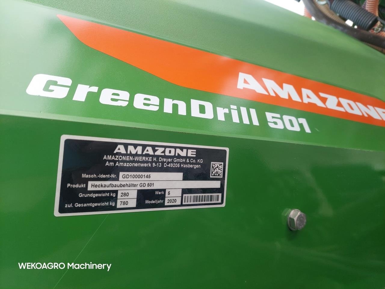 Direktsaatmaschine a típus Amazone Cirrus 6003-2C med GreenDrill, Gebrauchtmaschine ekkor: Hammel (Kép 15)