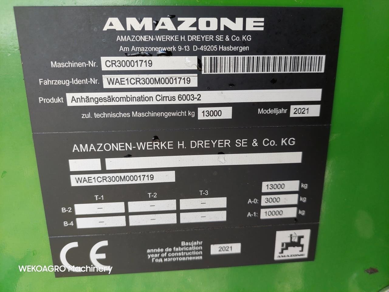 Direktsaatmaschine of the type Amazone CIRRUS 6003-2C, Gebrauchtmaschine in Hammel (Picture 16)