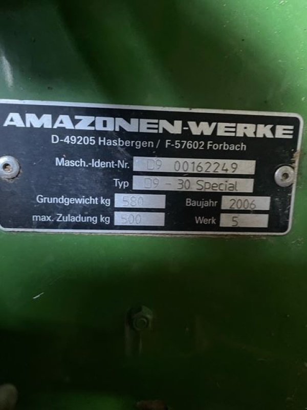 Direktsaatmaschine za tip Amazone D9SPECIAL, Gebrauchtmaschine u les hayons (Slika 4)