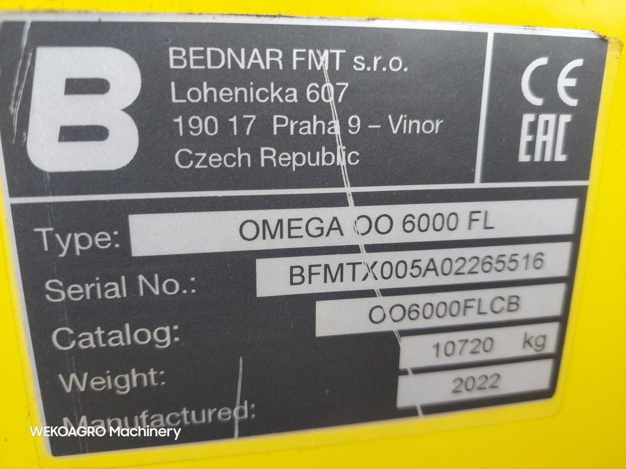 Direktsaatmaschine a típus Bednar Omega OO6000 FL med Alfa-Drill, Gebrauchtmaschine ekkor: Hammel (Kép 16)
