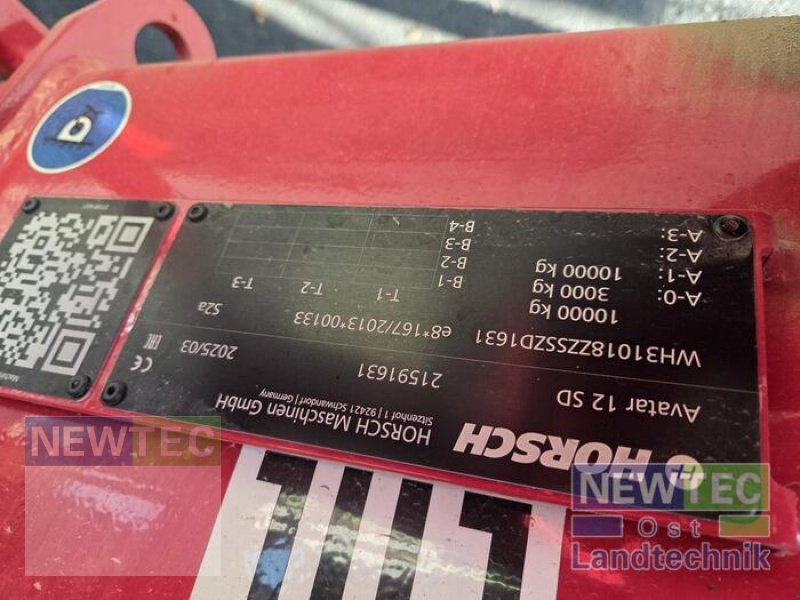 Direktsaatmaschine типа Horsch AVATAR 12.25 SD, Vorführmaschine в Treuenbrietzen (Фотография 11)