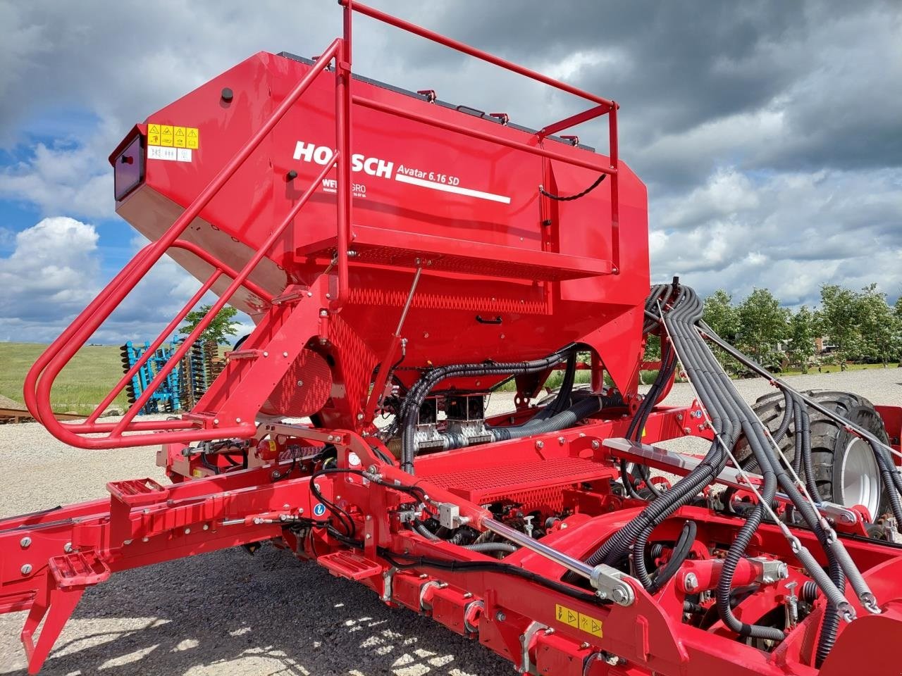 Direktsaatmaschine Türe ait Horsch Avatar 6.16 SD, Gebrauchtmaschine içinde Hammel (resim 8)