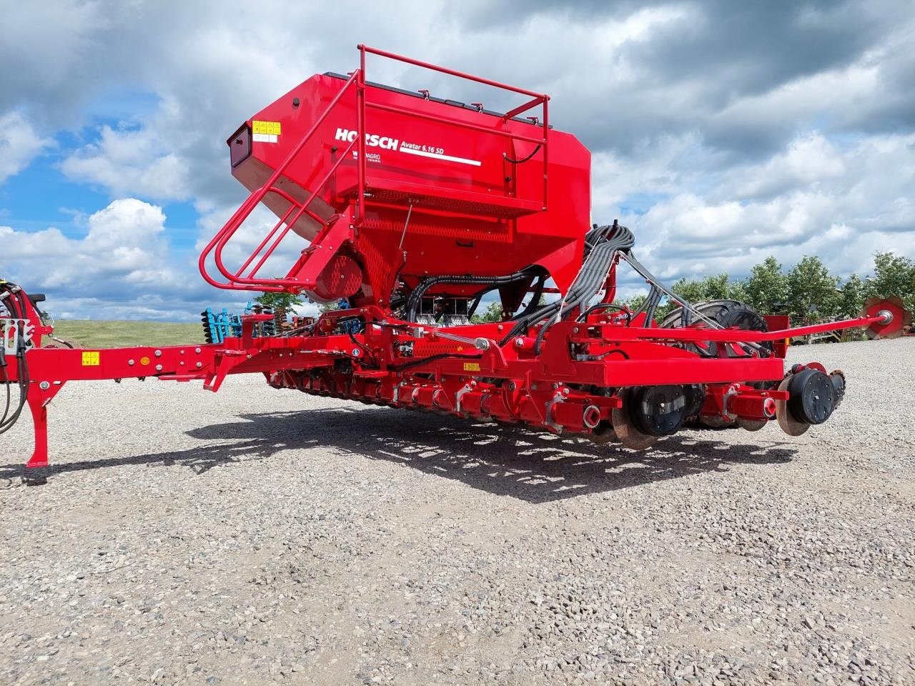 Direktsaatmaschine Türe ait Horsch Avatar 6.16 SD, Gebrauchtmaschine içinde Hammel (resim 16)