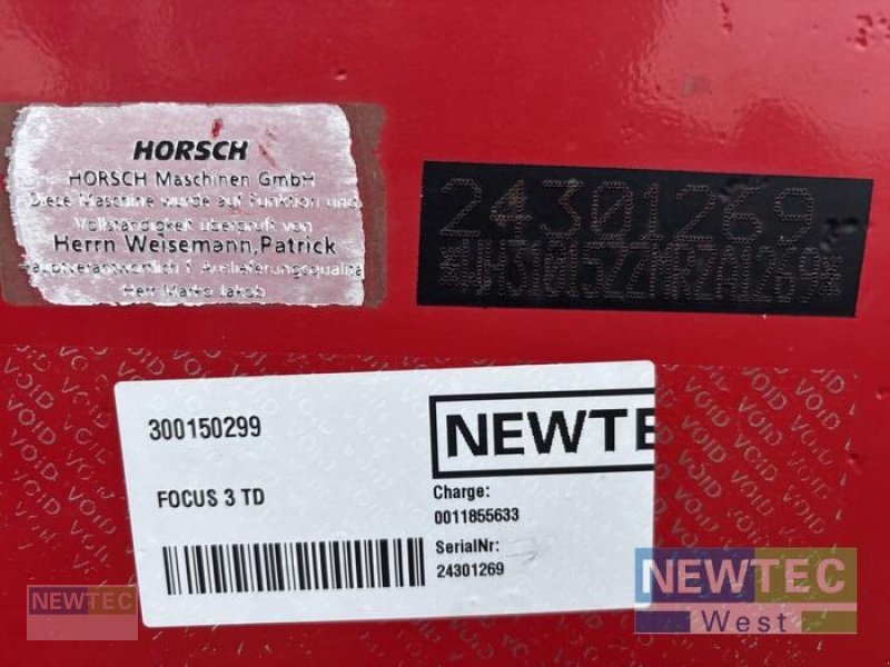 Direktsaatmaschine типа Horsch FOCUS 3 TD, Vorführmaschine в Peine (Фотография 11)