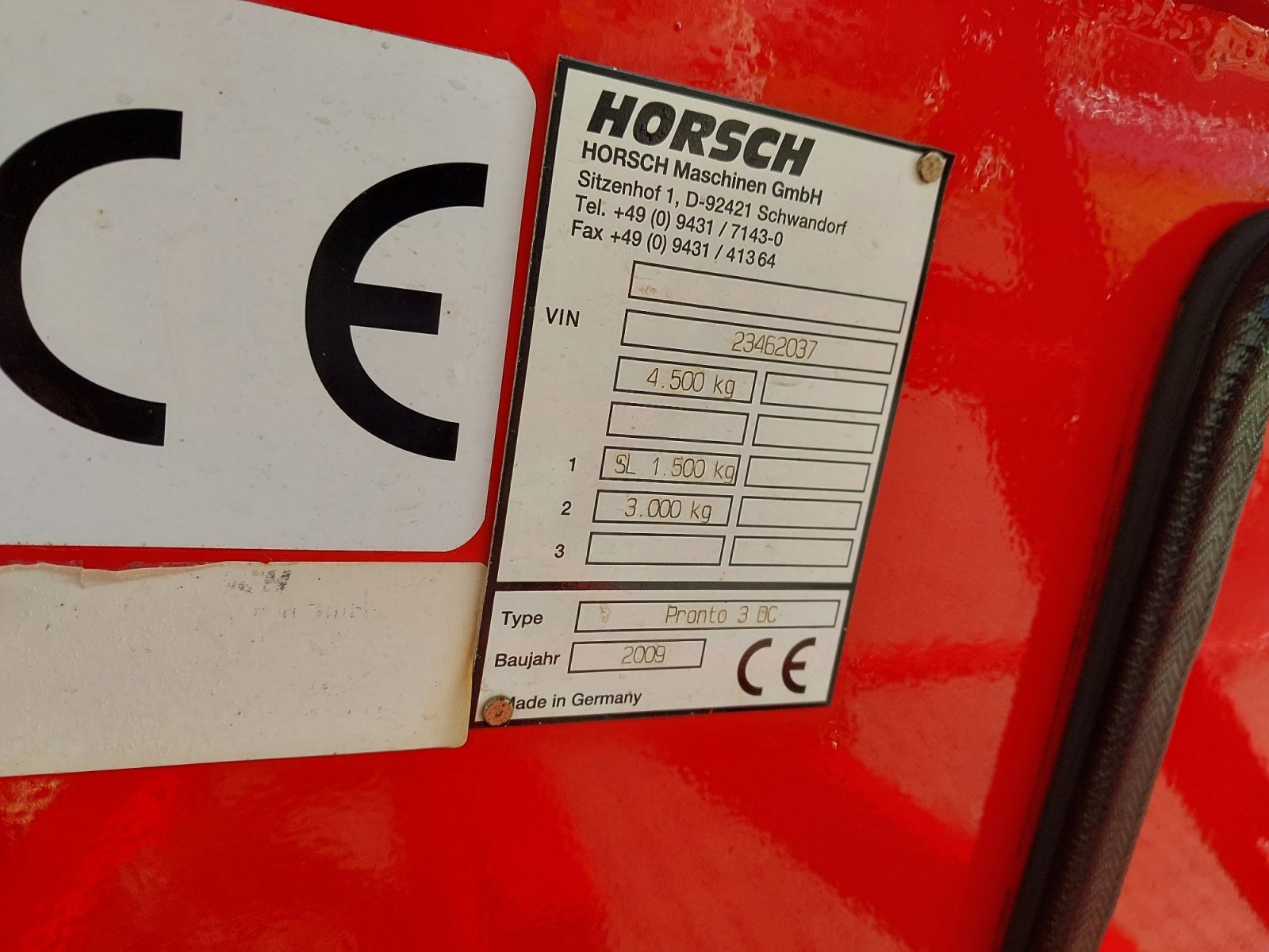 Direktsaatmaschine типа Horsch Pronto 3 DC, Gebrauchtmaschine в Geslau (Фотография 3)