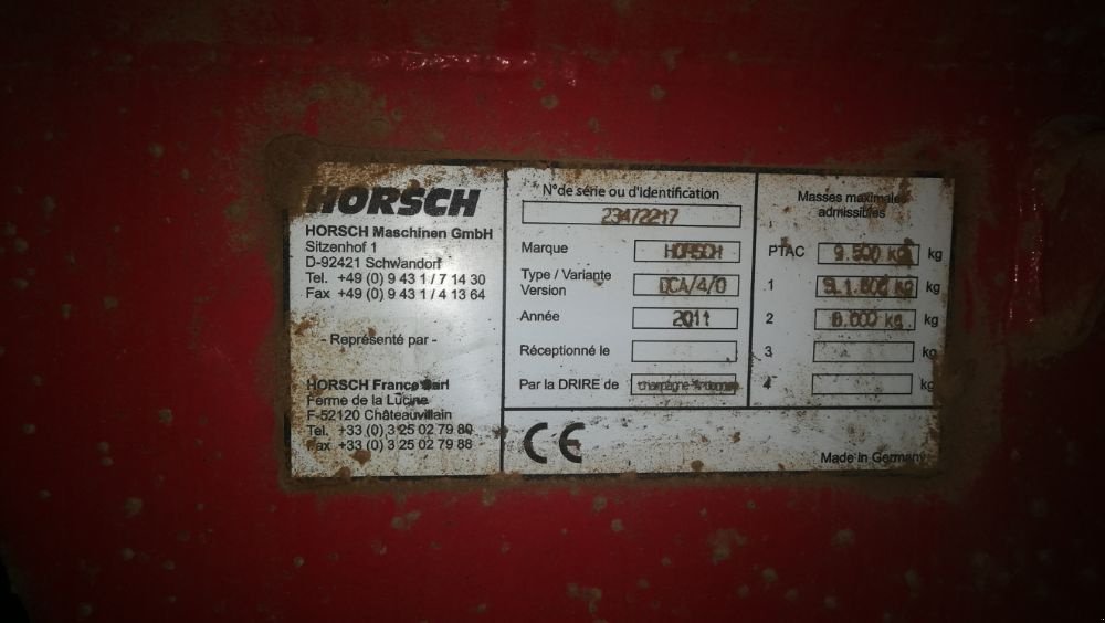 Direktsaatmaschine del tipo Horsch PRONTO 4 DC, Gebrauchtmaschine en FRESNAY LE COMTE (Imagen 3)