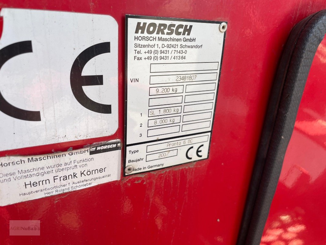 Direktsaatmaschine a típus Horsch Pronto 6 DC, Gebrauchtmaschine ekkor: Prenzlau (Kép 21)