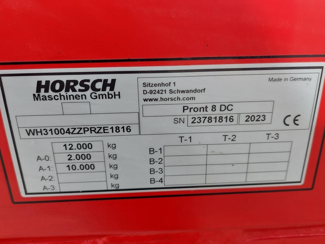 Direktsaatmaschine typu Horsch Pronto 8 DC GnF med DouDrill, Gebrauchtmaschine v Hammel (Obrázek 16)