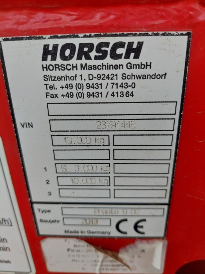 Direktsaatmaschine tip Horsch Pronto 9 DC GnF, Gebrauchtmaschine in Hammel (Poză 16)