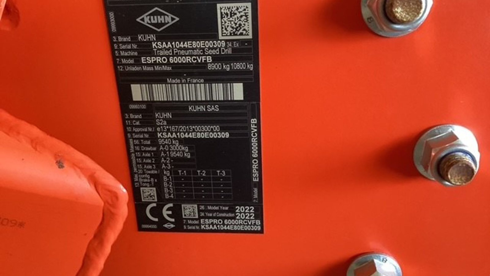Direktsaatmaschine typu Kuhn 6m  Espro 6000RC MIX, Gebrauchtmaschine v Ringe (Obrázek 12)