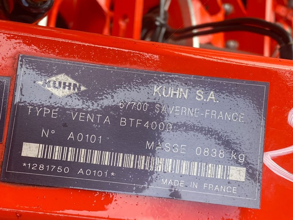 Direktsaatmaschine типа Kuhn BTF 4000, Gebrauchtmaschine в CORMENON (Фотография 4)