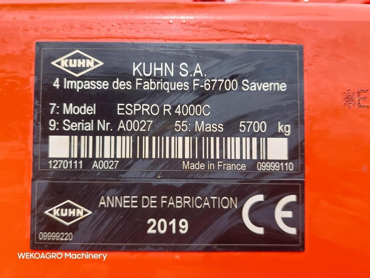 Direktsaatmaschine typu Kuhn ESPRO 4000 RC med frø-udstyr, Gebrauchtmaschine v Hammel (Obrázek 16)