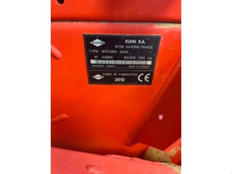 Direktsaatmaschine des Typs Kuhn INTEGRA4003, Gebrauchtmaschine in BRAY en Val (Bild 5)