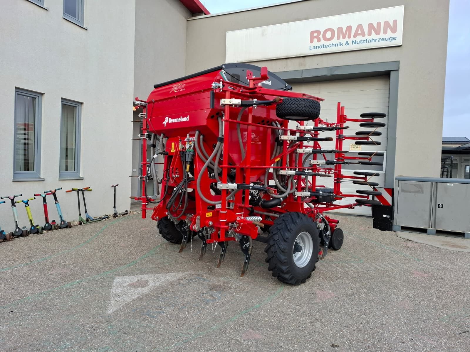 Direktsaatmaschine typu Kverneland TS-Drill 5000, Vorführmaschine v Harmannsdorf-Rückersdorf (Obrázek 11)