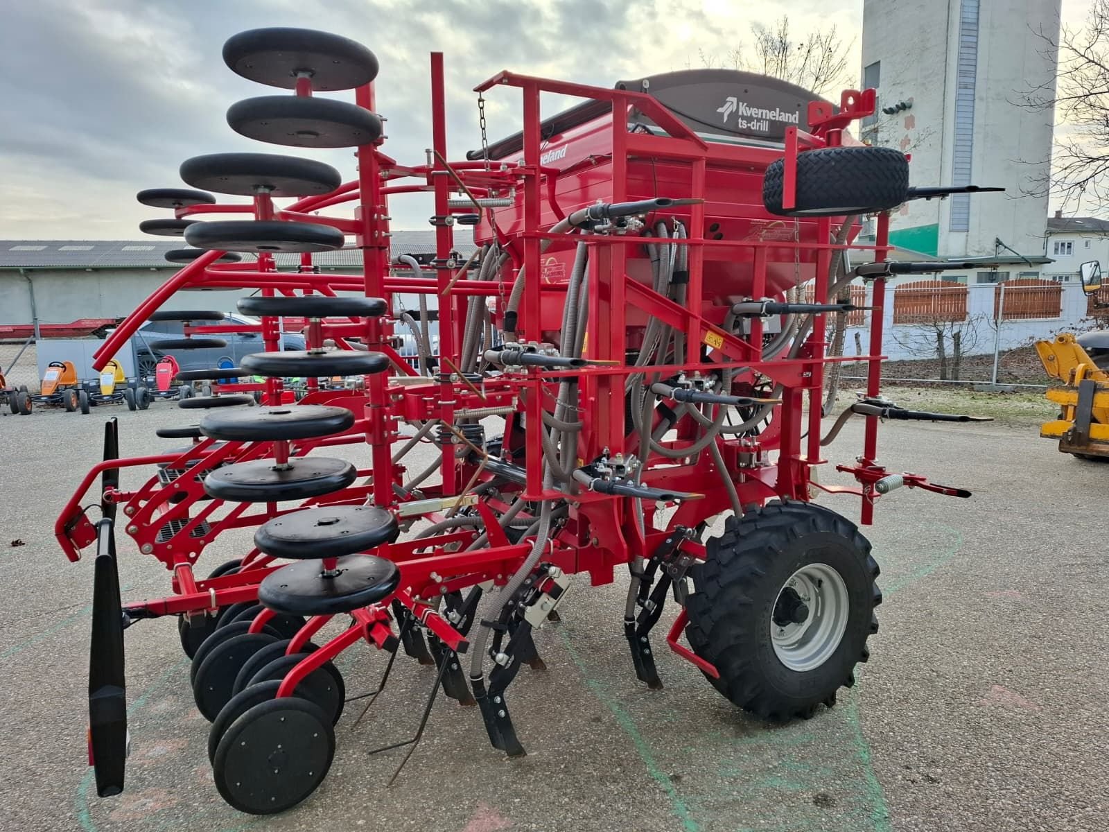 Direktsaatmaschine typu Kverneland TS-Drill 5000, Vorführmaschine v Harmannsdorf-Rückersdorf (Obrázek 19)