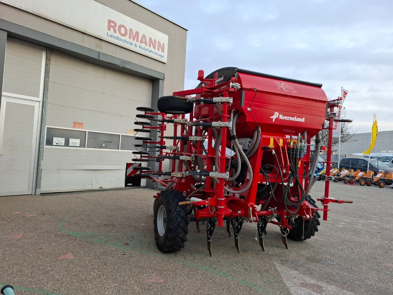 Direktsaatmaschine typu Kverneland TS-Drill 5000, Vorführmaschine v Harmannsdorf-Rückersdorf (Obrázek 8)