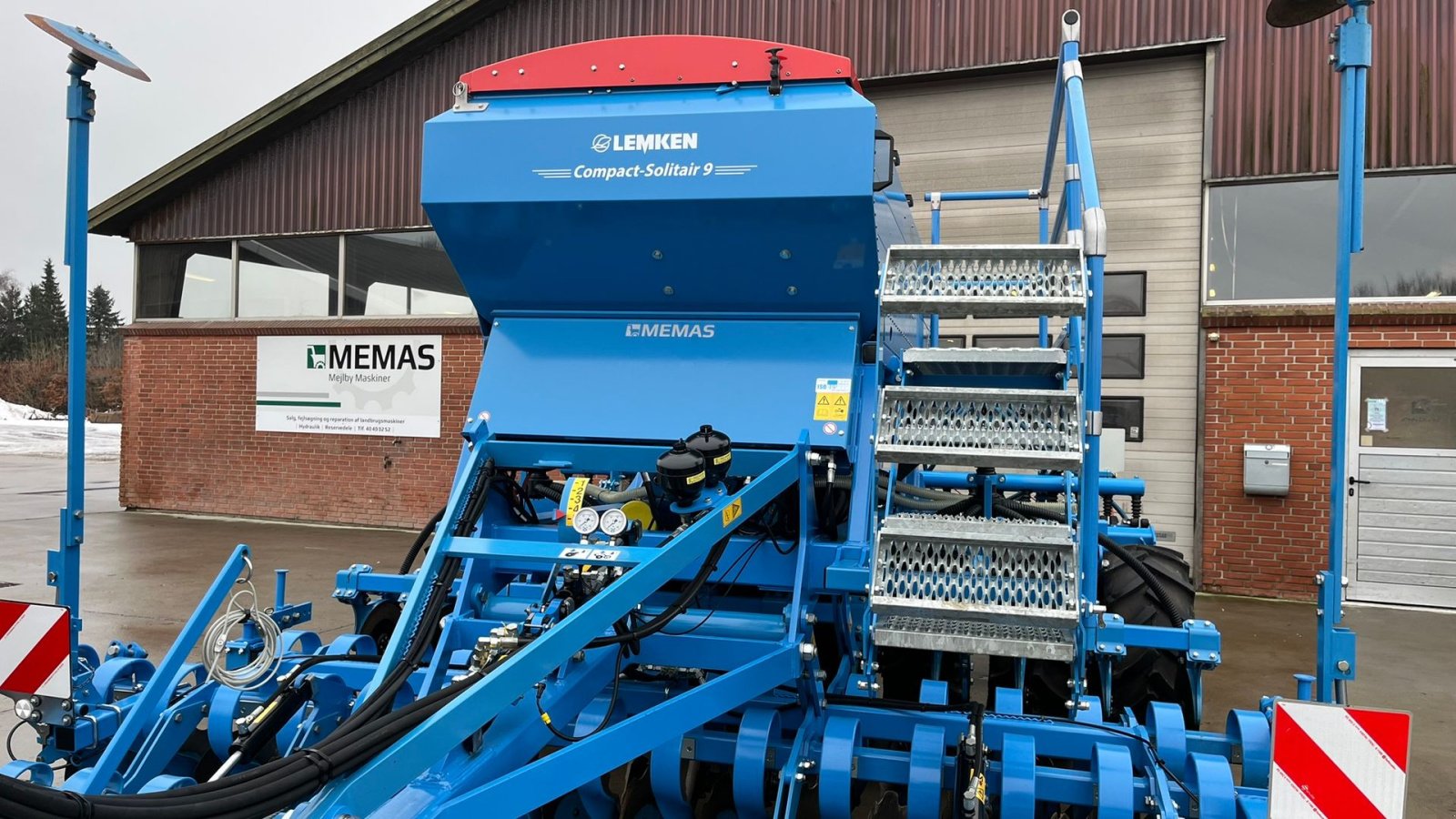Direktsaatmaschine du type Lemken COMPACT-SOLITAIR 9/400 HD 167 Bugseret, Gebrauchtmaschine en Nørager (Photo 1)
