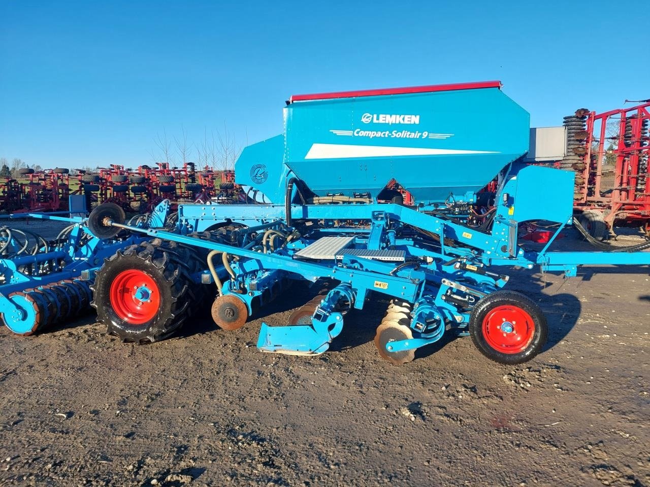 Direktsaatmaschine Türe ait Lemken COMPACT-SOLITAIR 9/600 K HD, Gebrauchtmaschine içinde Hammel (resim 10)