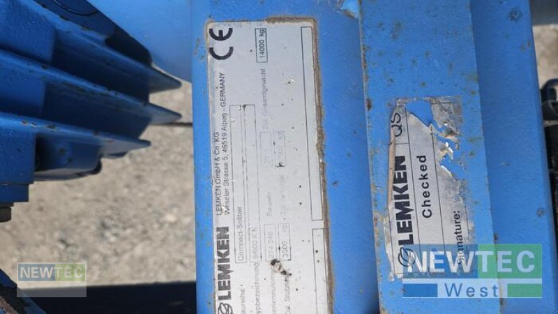 Direktsaatmaschine a típus Lemken SOLITAIR 9/600 K, Gebrauchtmaschine ekkor: Peine (Kép 5)