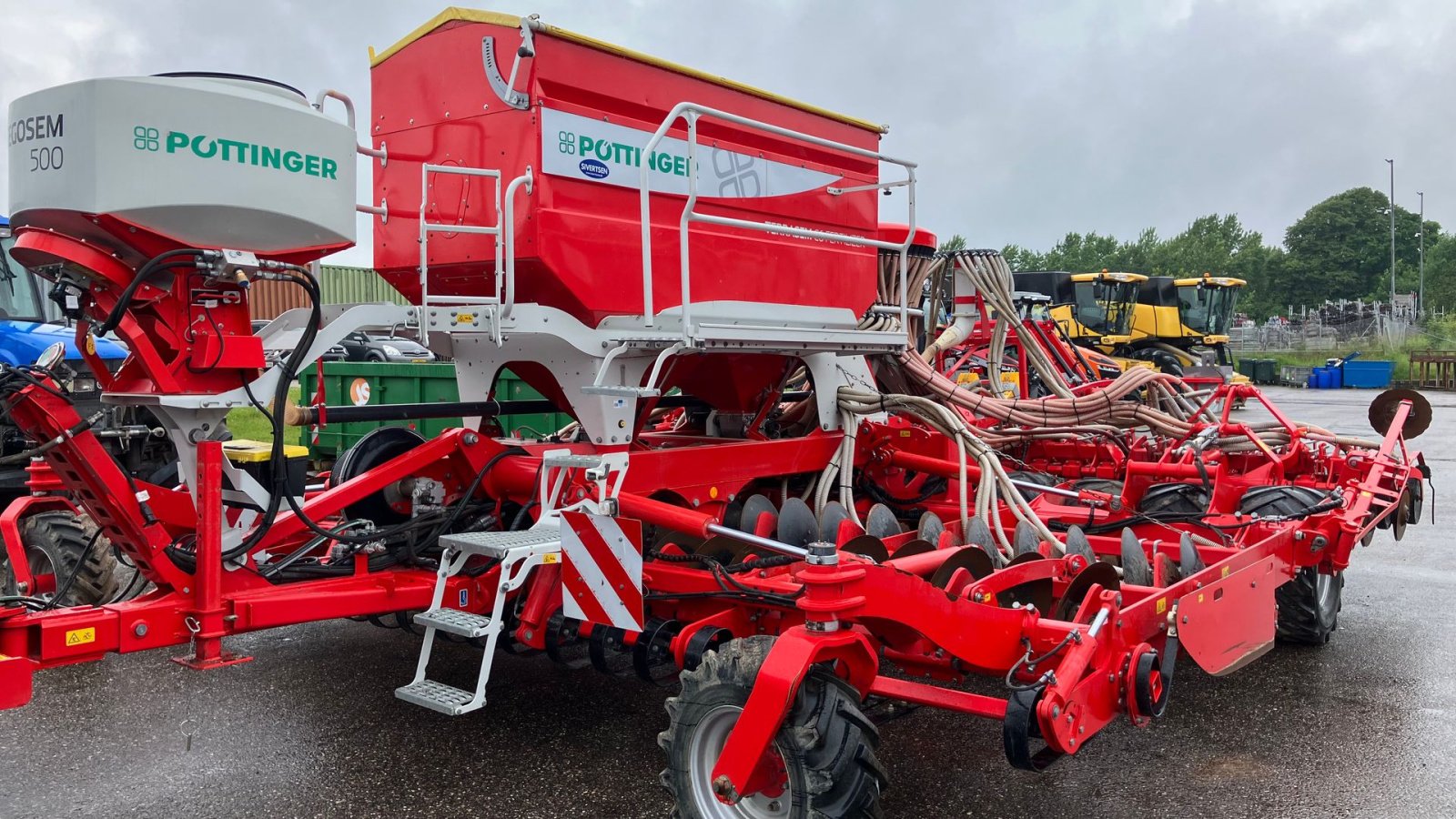 Direktsaatmaschine typu Pöttinger Terrasem C6 Fertilizer m. Tegosem 500, Gebrauchtmaschine v Roskilde (Obrázek 3)