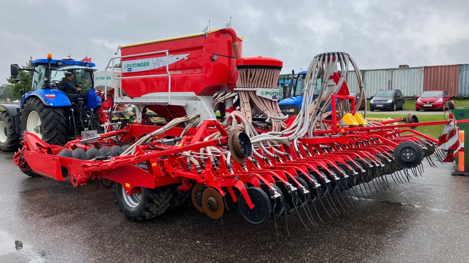 Direktsaatmaschine typu Pöttinger Terrasem C6 Fertilizer m. Tegosem 500, Gebrauchtmaschine v Roskilde (Obrázek 5)