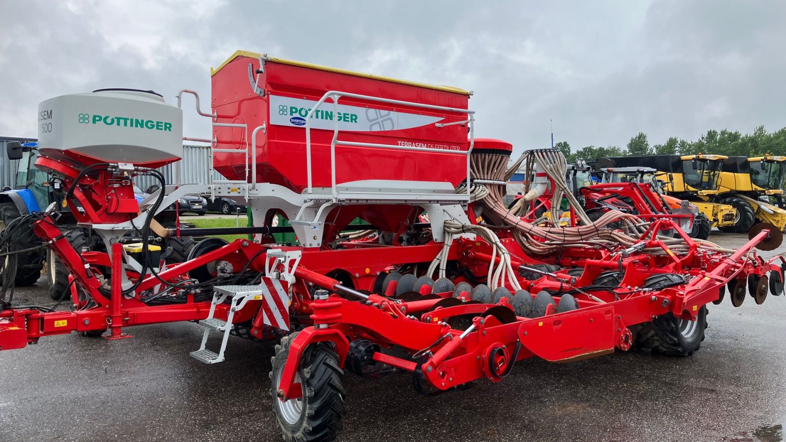 Direktsaatmaschine typu Pöttinger Terrasem C6 Fertilizer m. Tegosem 500, Gebrauchtmaschine v Roskilde (Obrázek 1)