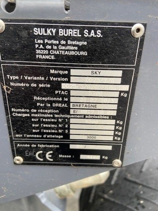 Direktsaatmaschine tip SKY EASY DRILL 3010 FERTI HD, Gebrauchtmaschine in Noerdange (Poză 9)