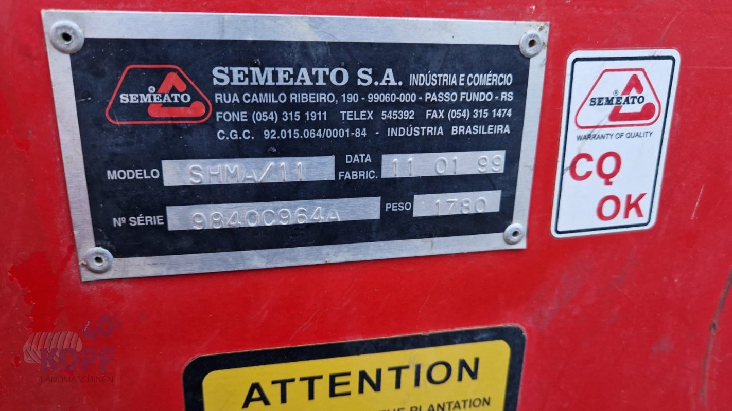 Direktsaatmaschine typu Sonstige Semeato Direktsaatmaschine SHM 17-13, Gebrauchtmaschine v Schutterzell (Obrázek 9)