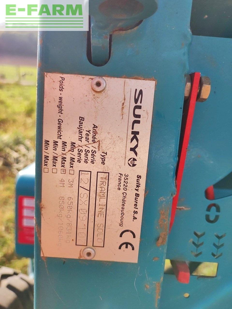 Direktsaatmaschine des Typs Sulky tramline sx solo, Gebrauchtmaschine in CHAUVONCOURT (Bild 8)