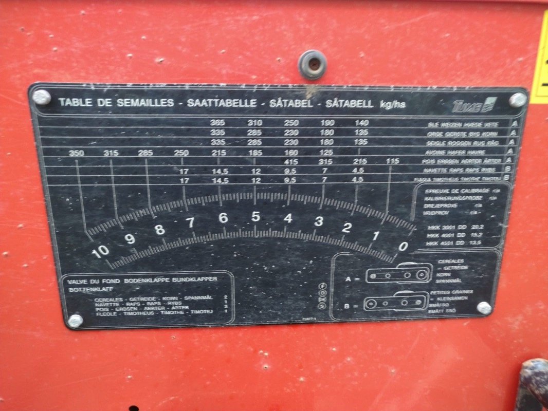 Direktsaatmaschine Türe ait Tume HKK 3001 DD, Gebrauchtmaschine içinde Liebenwalde (resim 11)