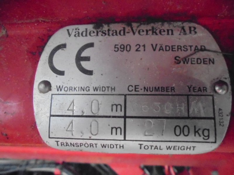 Direktsaatmaschine typu Väderstad 4m Rapid S, Gebrauchtmaschine w Rønde (Zdjęcie 5)