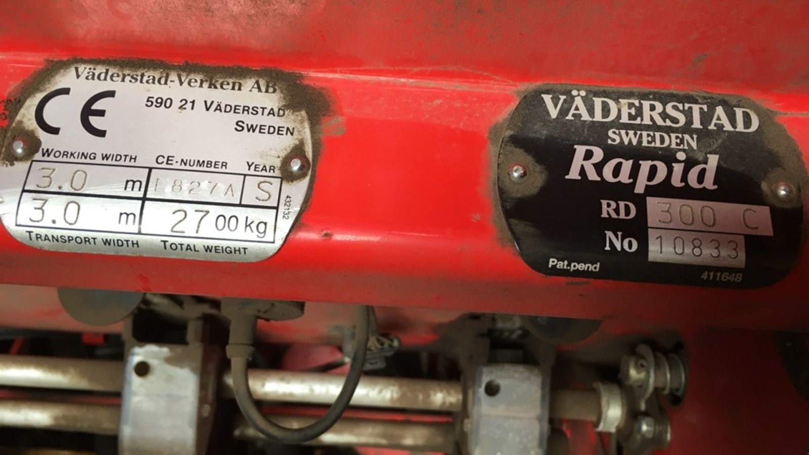 Direktsaatmaschine типа Väderstad Rapid 300 C Super XL, Gebrauchtmaschine в Gjerlev J. (Фотография 6)