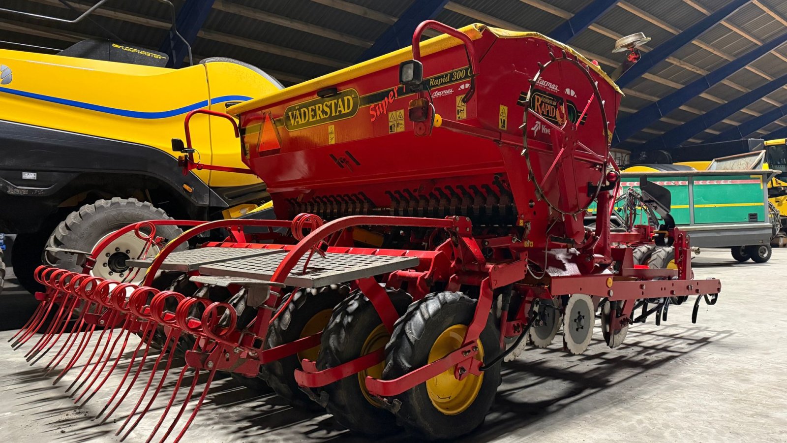 Direktsaatmaschine des Typs Väderstad Rapid 300 C Super XL, Gebrauchtmaschine in Gjerlev J. (Bild 9)