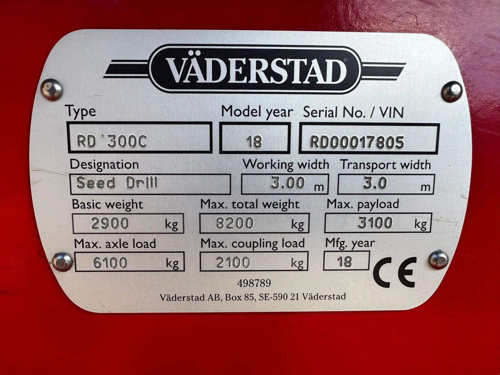 Direktsaatmaschine tipa Väderstad Rapid 300 C, Gebrauchtmaschine u Twistetal (Slika 19)