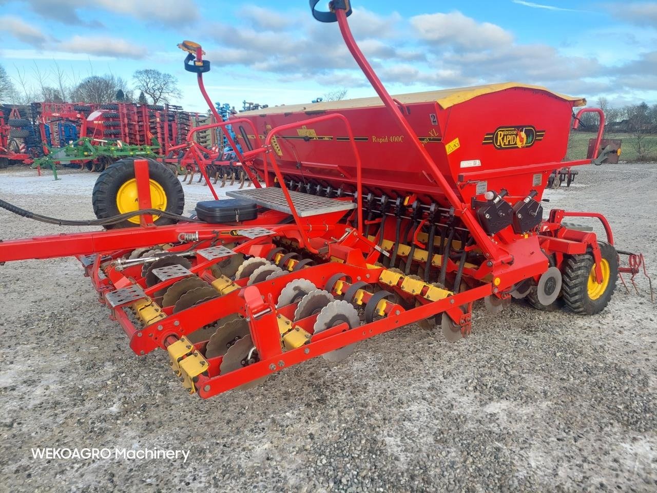 Direktsaatmaschine типа Väderstad RAPID 400 C Super XL, Gebrauchtmaschine в Hammel (Фотография 3)