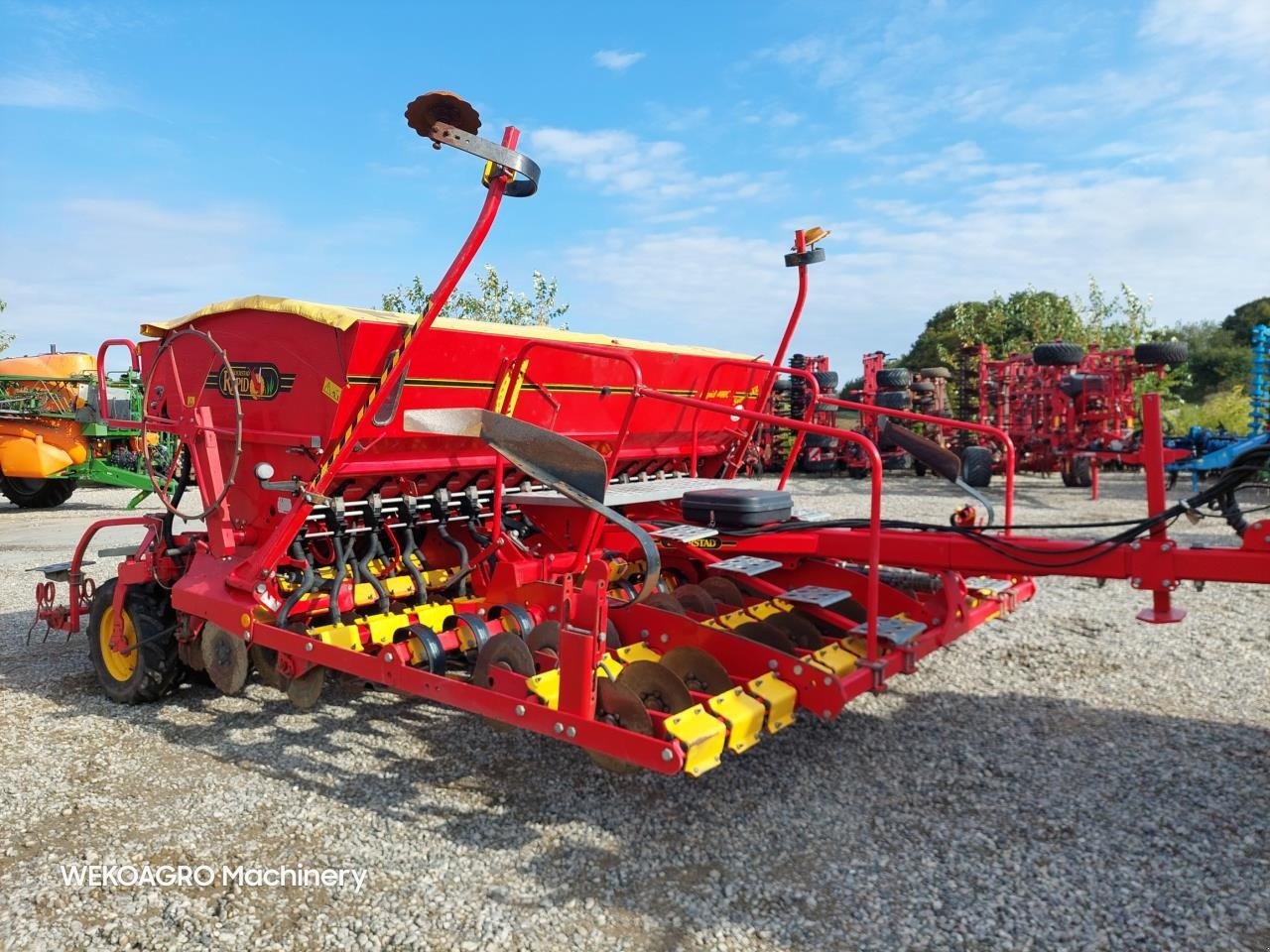 Direktsaatmaschine tip Väderstad Rapid 400C Super XL m Biodrill, Gebrauchtmaschine in Hammel (Poză 2)