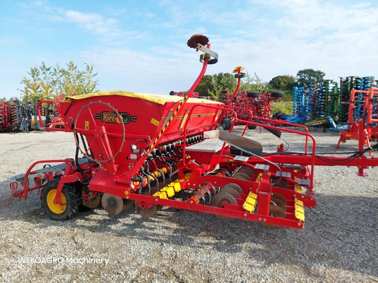 Direktsaatmaschine tip Väderstad Rapid 400C Super XL m Biodrill, Gebrauchtmaschine in Hammel (Poză 8)