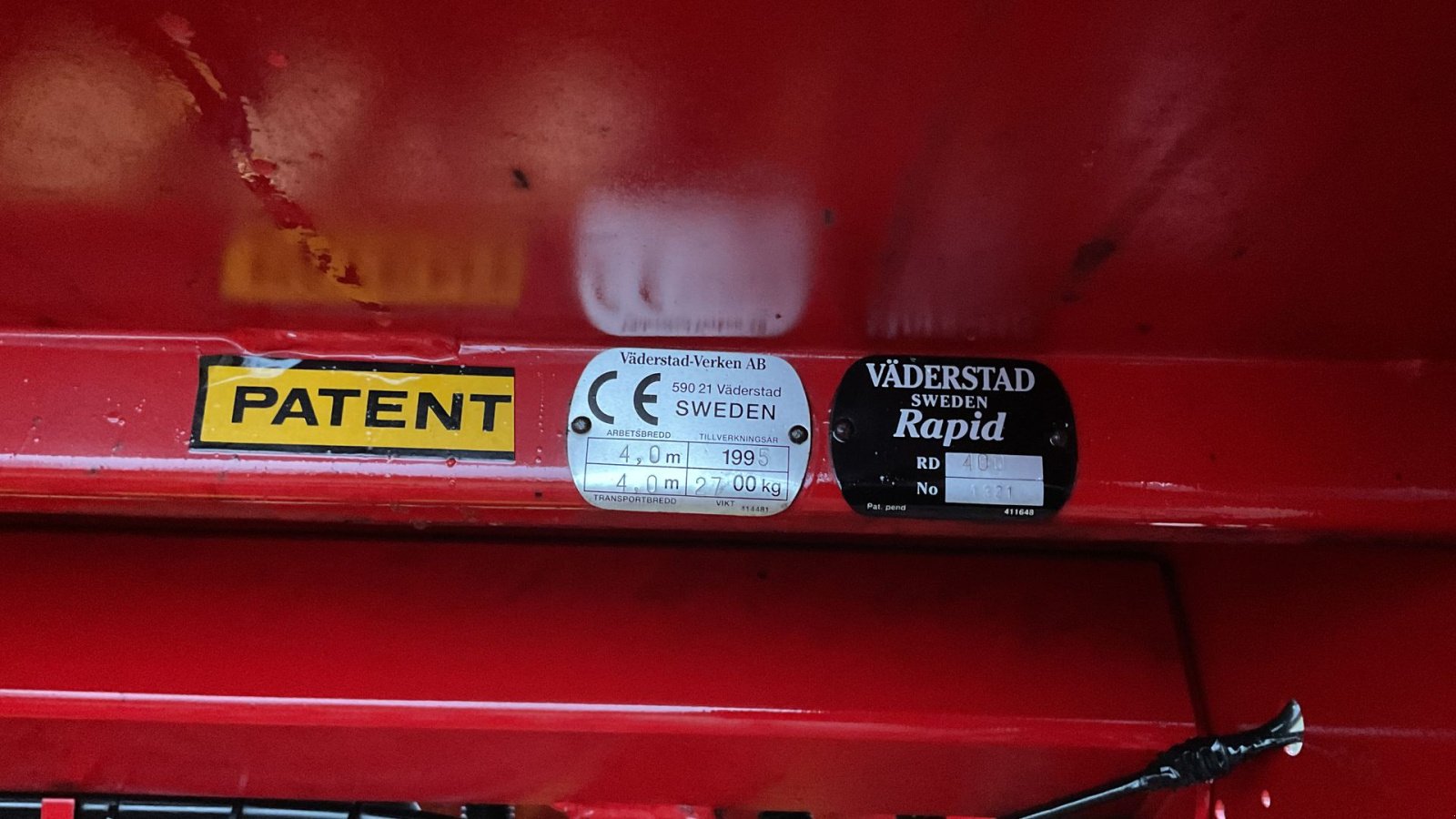 Direktsaatmaschine van het type Väderstad Rapid 400C, Gebrauchtmaschine in Bording (Foto 2)