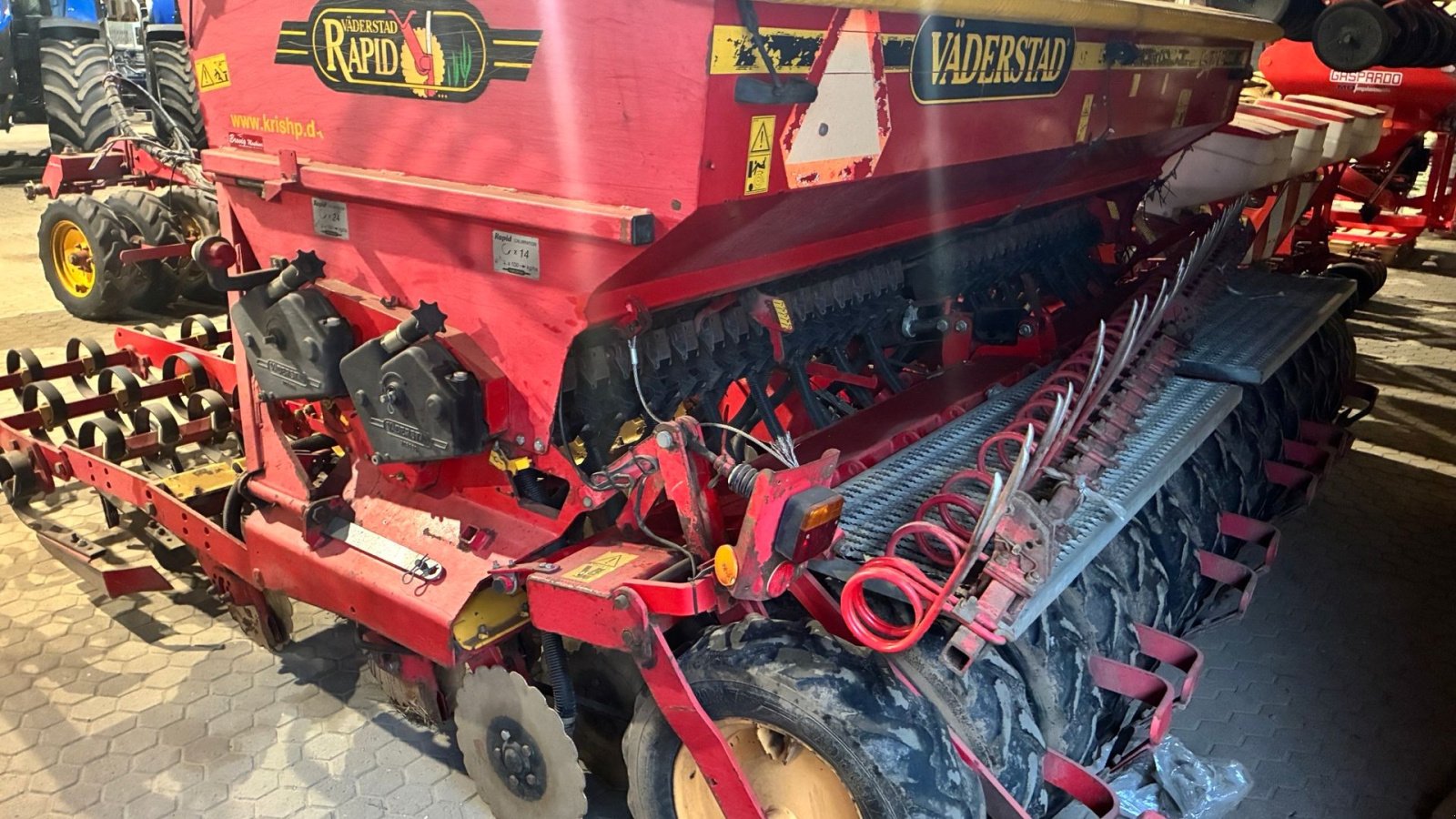 Direktsaatmaschine Türe ait Väderstad RAPID C, Gebrauchtmaschine içinde Tinglev (resim 4)