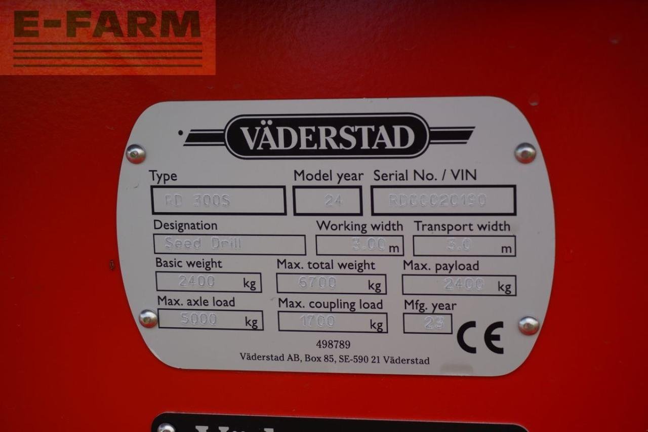Direktsaatmaschine del tipo Väderstad rapid rd 300c, Gebrauchtmaschine In Korneuburg (Immagine 10)