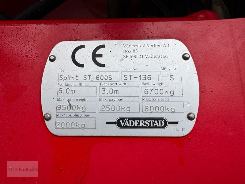 Direktsaatmaschine typu Väderstad SPIRIT ST 600, Gebrauchtmaschine v Prenzlau (Obrázek 15)