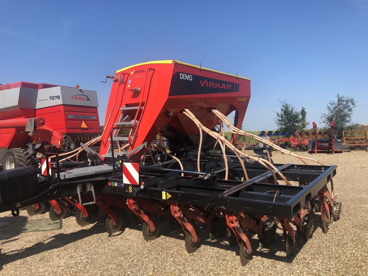 Direktsaatmaschine Türe ait Virkar DYNAMIC 6M M/GØDNING, Gebrauchtmaschine içinde Videbæk (resim 5)