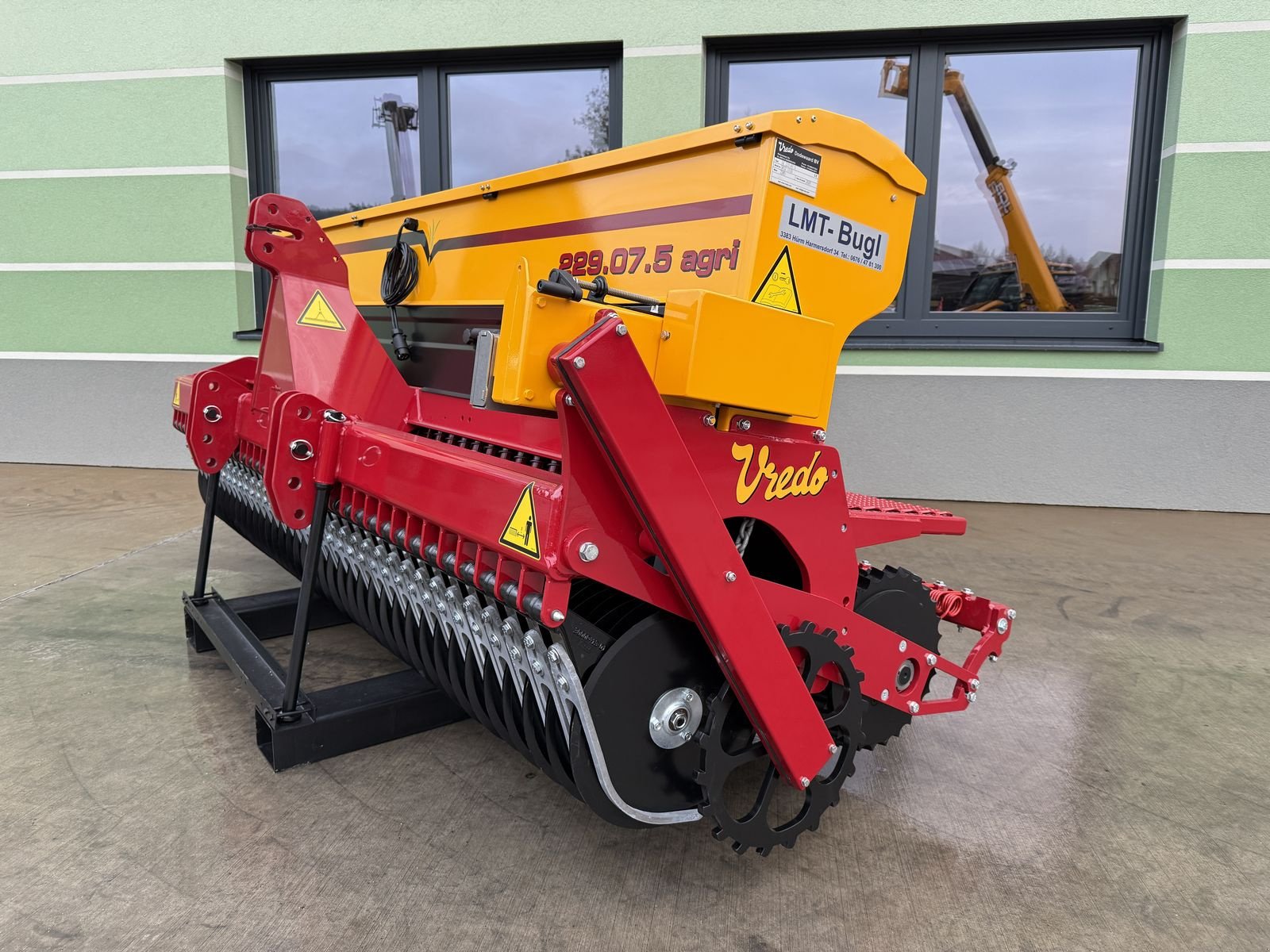 Direktsaatmaschine typu Vredo DZ 229.07.5 Nachsaatgerät mit Packerringwalze, Gebrauchtmaschine v Hürm (Obrázek 4)