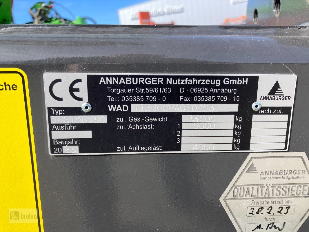 Dollyachse des Typs Annaburger DTS 12B.00 Dollyachse mit Jost Sattelkupplung, Neumaschine in Karstädt (Bild 12)